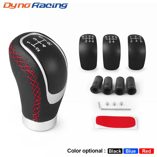 Leather Manual Car Gear Shift Knob