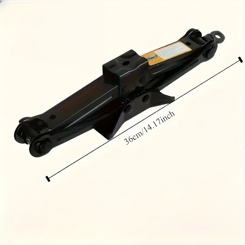 1 Set Foldable Car Jack Hand-operated
