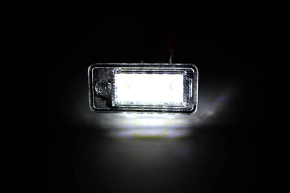 2pcs For Audi LED Number Plate Light