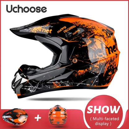 Adult Motocross Off-Road Helmet – Downhill / Enduro / Racing