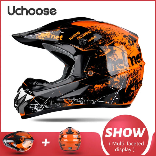 Adult Motocross Off-Road Helmet – Downhill / Enduro / Racing