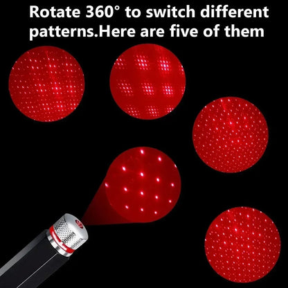 USB LED Star Night Light Projector