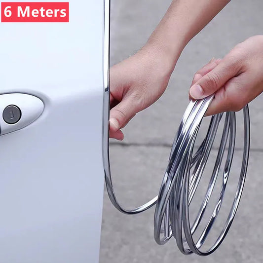 Car Door Chrome Moulding Trim Strip