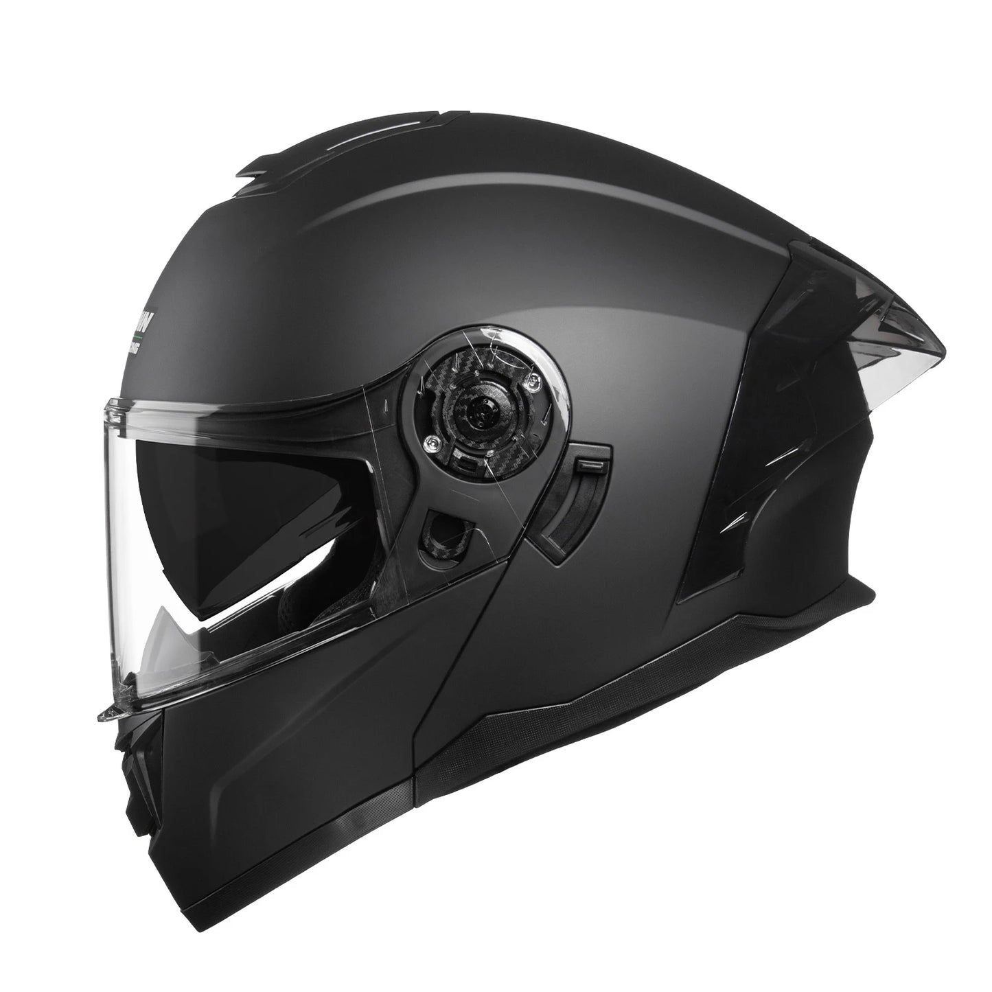 RUFI Double-Lens Motorcycle Helmet with Built-in Sun Visor – DOT Certified