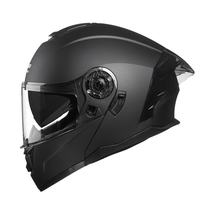 RUFI Double-Lens Motorcycle Helmet with Built-in Sun Visor – DOT Certified