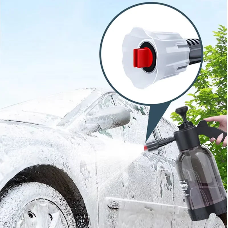 Car wash foam watering can