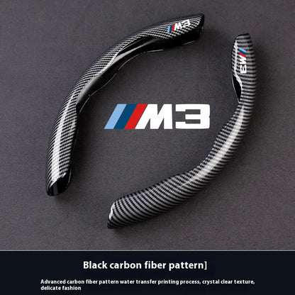 Carbon Fiber Style Anti-Slip Steering Wheel Cover