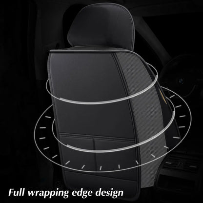 1X PU Leather Front Car Seat Cover – Universal Fit, Durable Automotive Seat Protector