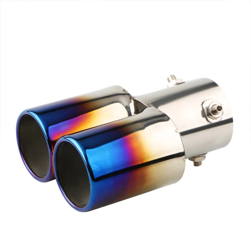 1PCS 2.5" Inlet Car Auto Exhaust Muffler Tip