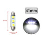 2PCS White LED Festoon Dome Light Bulbs