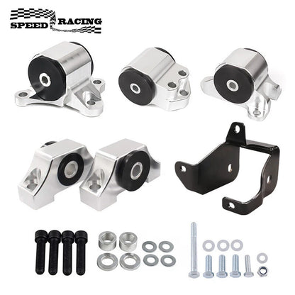 Swap Engine Motor Mount 3-Bolt & Torque Mount Kit for 1996–2000 Honda Civic EK (B-Series Manual Transmission)