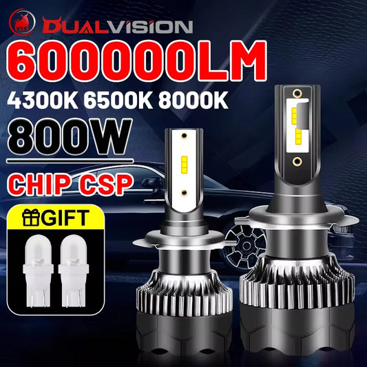 Dualvision H4 LED Headlight 800W Fog Lights