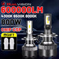 Dualvision H4 LED Headlight 800W Fog Lights