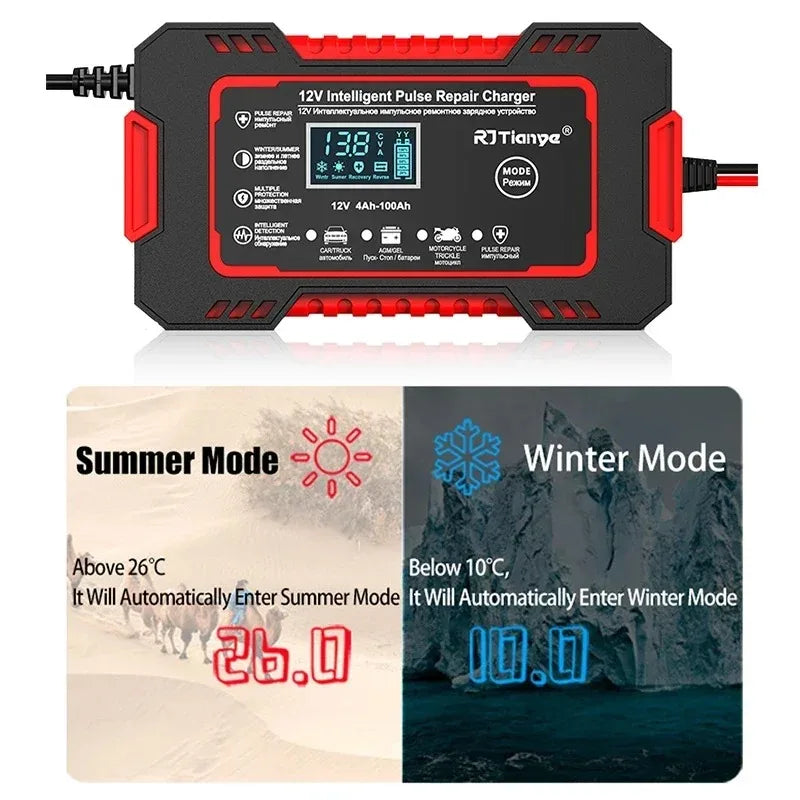 Car Battery Charger 12V