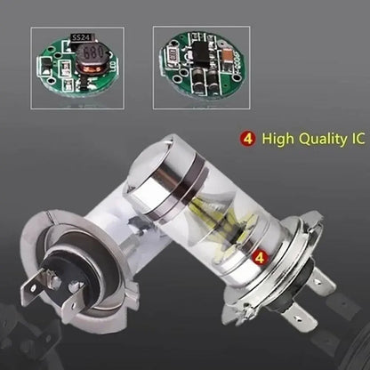 100W H4 Fog Light Lamp 6000K