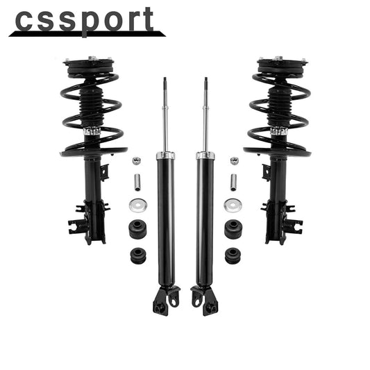 Front Struts with Coil Springs & Rear Shock Absorbers – Fits 2013-2018 Nissan Altima