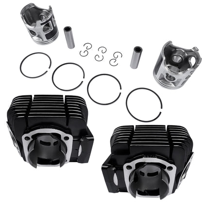 Cylinder Pistons Rings Wrist Pins Rebuild Kit For Yamaha