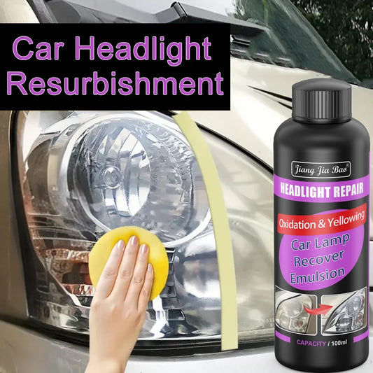 Car Headlight Restoration Polishing Kits