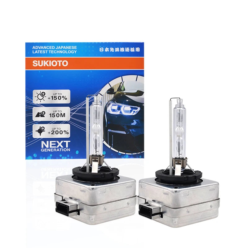 2PCS SUKIOTO GENUINE D3S D1S Xenon Bulbs 35W Car Lamps