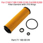 4-Piece Engine Oil Filter Element Kit – for Mercedes-Benz C160, C180, C200, C230, CLK200, E200