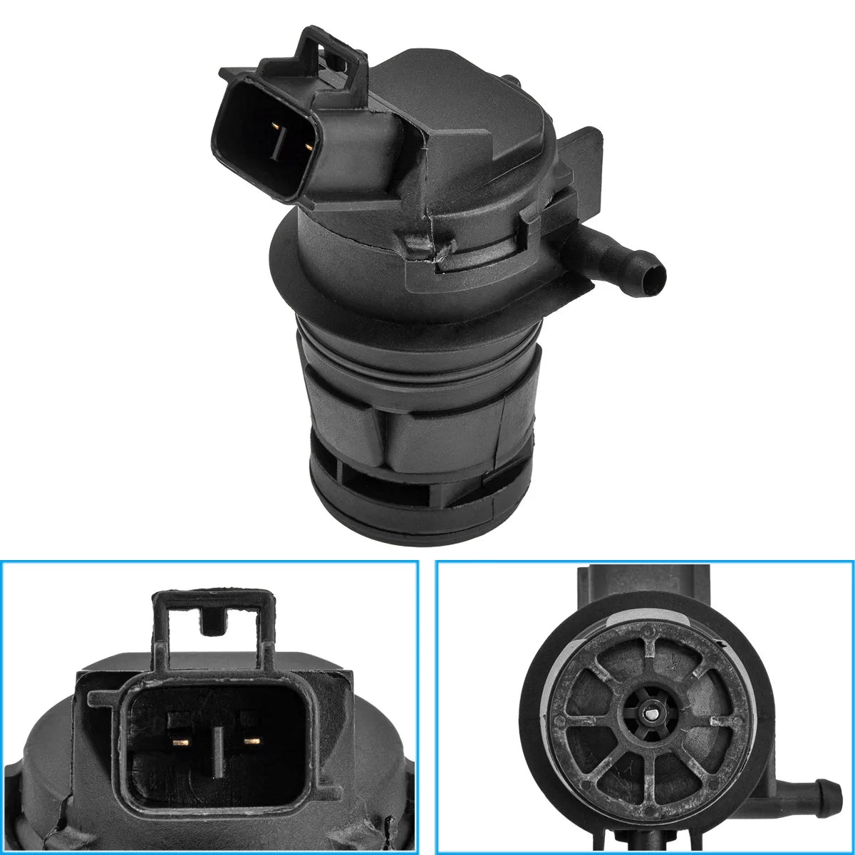 Car Windshield Washer Pump – Compatible with Mazda, Suzuki, Pontiac, Ford