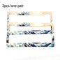 1 Pair(2pcs) JDM Racing Style License Plate Frame