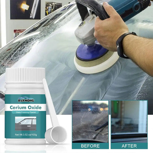 Cerium Oxide Glass Polishing Powder – Scratch Remover & Glass Repair Compound
