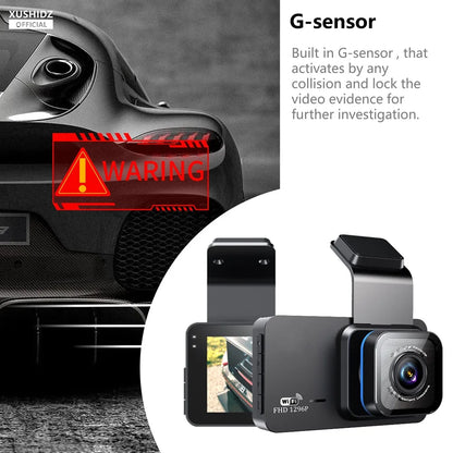2K WIFI Car Dash Cam