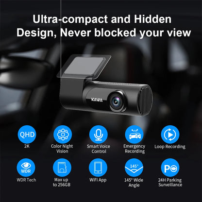 2K Car DVR Dash Cam