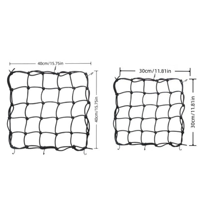Motorcycle Cargo Net – Elastic Luggage Mesh