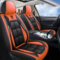 All-Inclusive Full Leather Car Seat Cushion – Universal Driver or Passenger Seat Cover, All-Season Pad