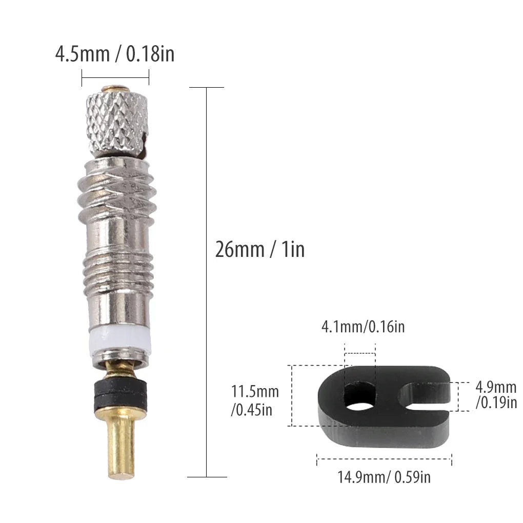 Bicycle Removable Presta Valve Core / Remover Tool for Tubeless / Road / MTB Bikes