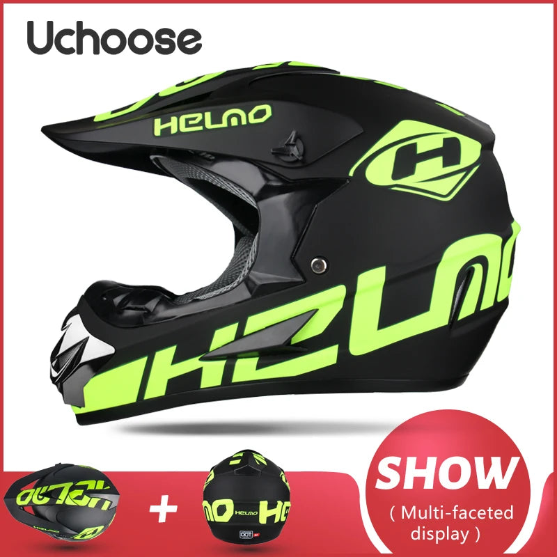 Adult Motocross Off-Road Helmet – Downhill / Enduro / Racing