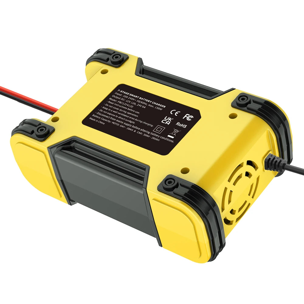 Automatic Car Battery Charger 12V – Safe & Efficient Charging
