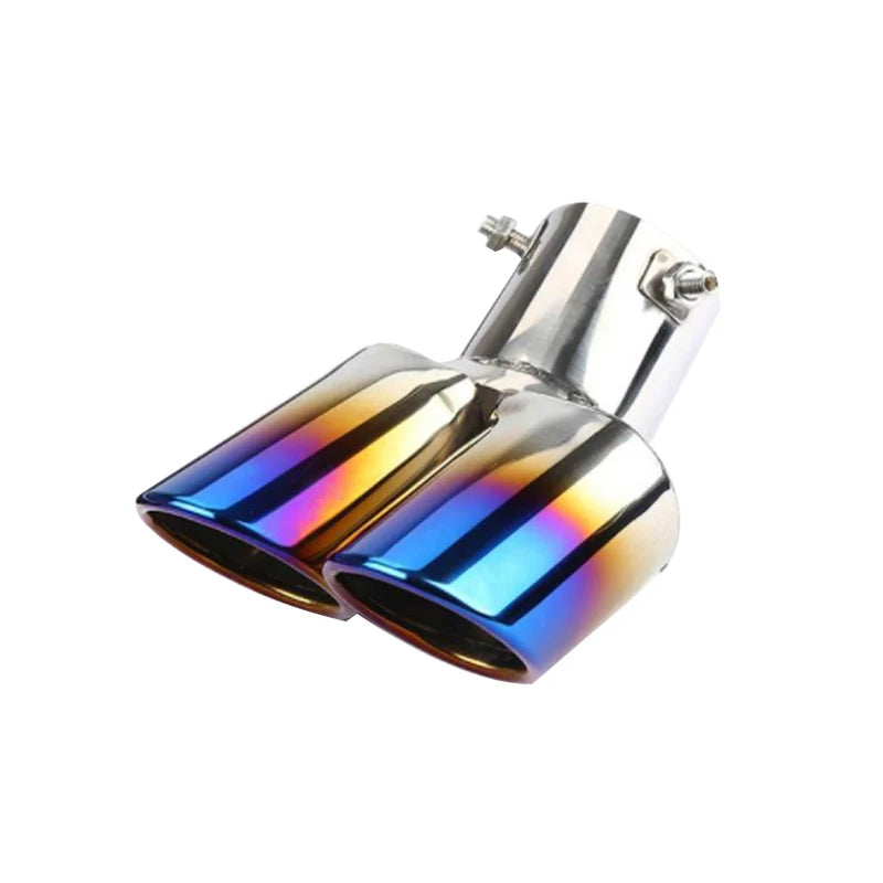 1PCS 2.5" Inlet Car Auto Exhaust Muffler Tip