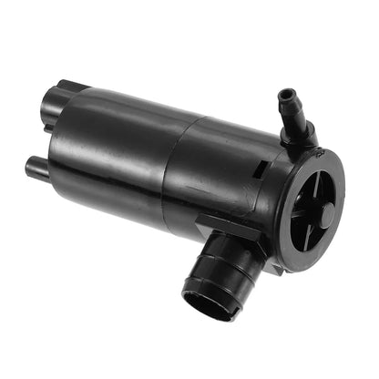 Windshield Washer Motor Pump w/ Grommet Black for Nissan Altima Maxima NV200 Rogue Versa