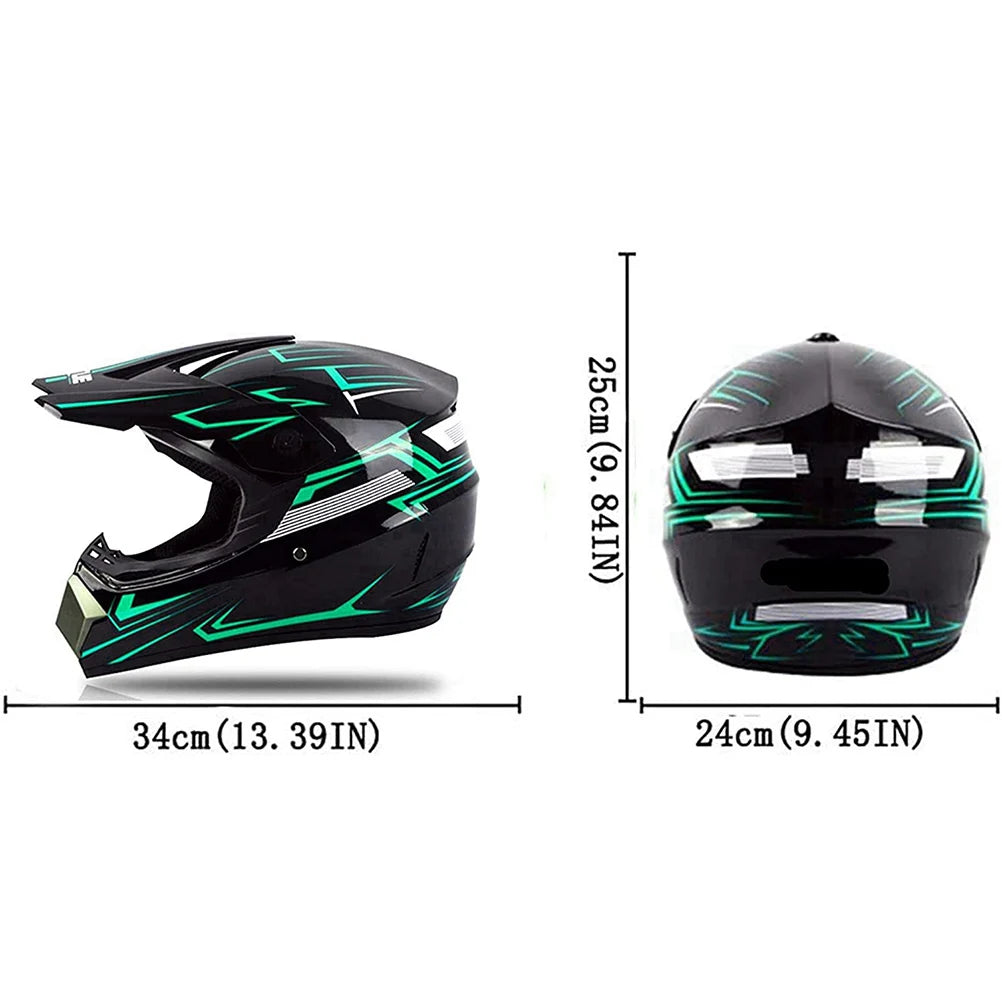 Motorcycle Full Face Helmet – Motocross Helmet