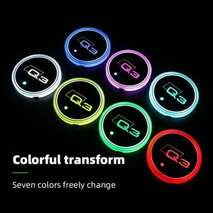 Colorful USB Led Light Cup Coaster