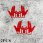 2PCS Funny JUL Finger Scooter Stickers – Waterproof Vinyl Decals
