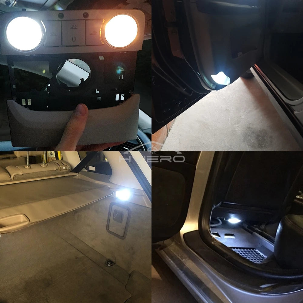 20/50/100x T10 W5W LED Canbus Bulbs