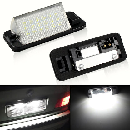 2Pcs For BMW Led License Plate Light