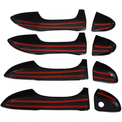 Carbon Fiber Style Car Door Handle Cover Trim – For Toyota Corolla (2014-2018, LHD)