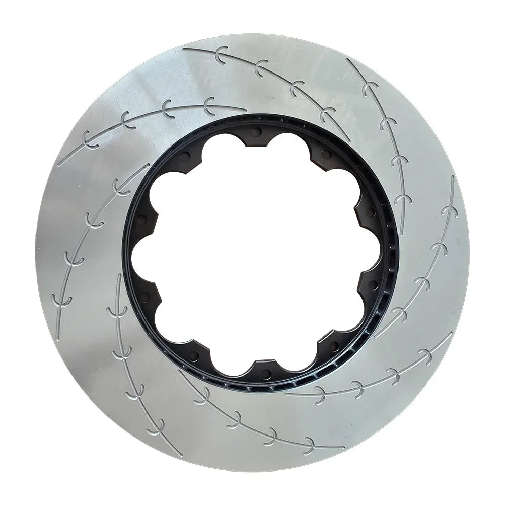 380mm / 390mm Customized Sports Car Slotted Safety Brake Discs