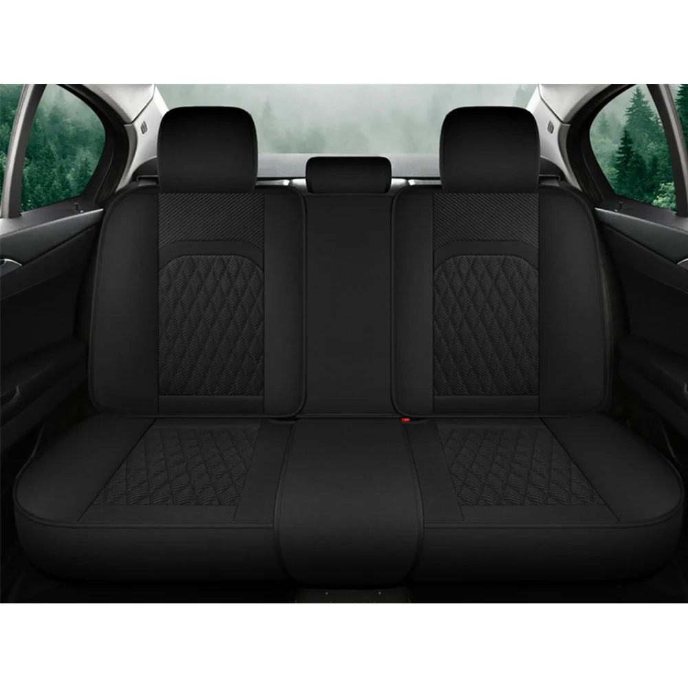 Universal Car Seat Cover Full Set for SKODA Octavia A5/A7, Kodiaq, Superb, Wagon, Fabia, Rapid, Yeti, Combi, Karoq