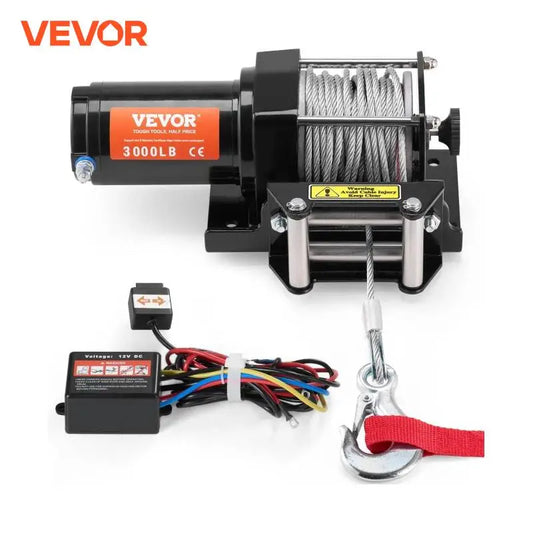 Electric Winch 12V Steel Rope
