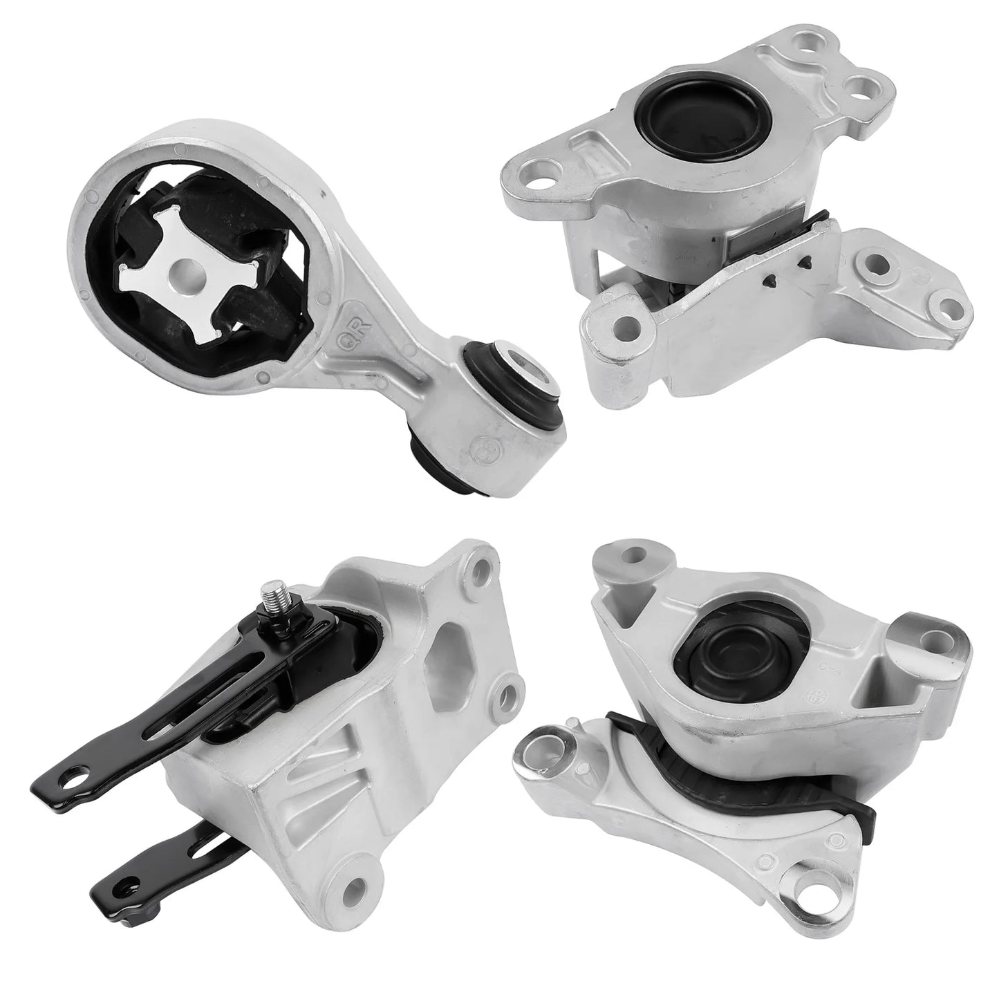 4Pcs Engine Motor & Torque Strut & Transmission Mounts Set