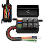 12V Waterproof 6-Way Relay & Fuse Box