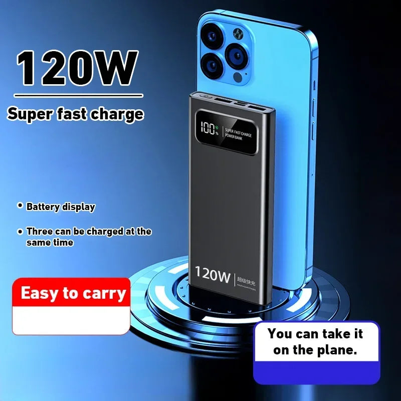 120W Fast Charging Power Bank