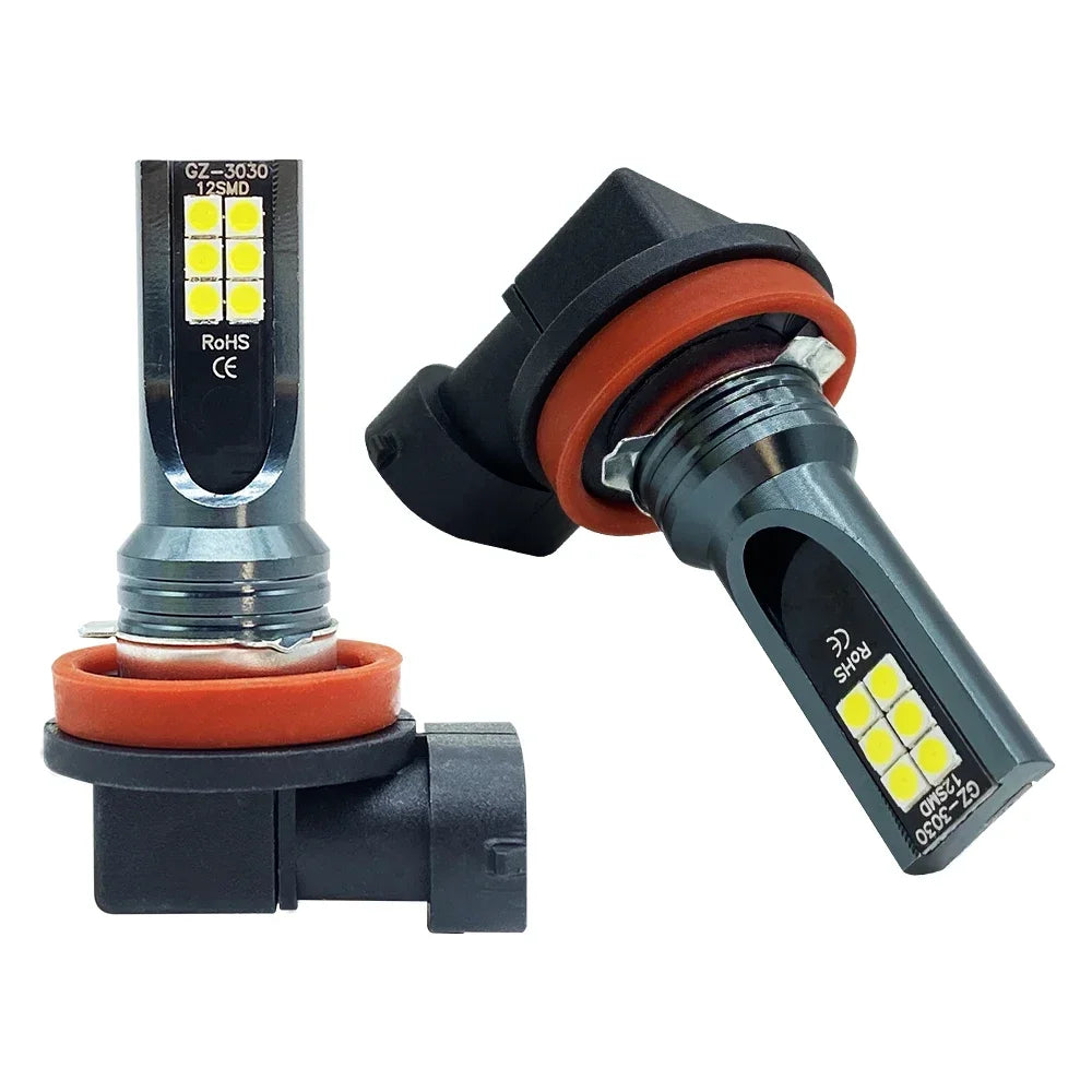 2Pcs LED Headlight Fog Light Bulbs