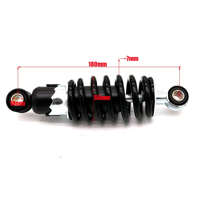 180mm Rear Motorcycle Suspension Shock Absorber